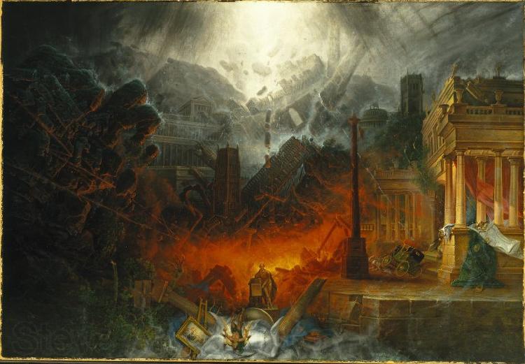 Colman Samuel Edge of Doom Spain oil painting art